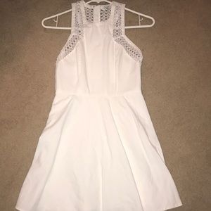 White lace dress